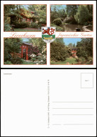 Ansichtskarte Leverkusen Japanischer Garten (Mehrbildkarte 4 Ansichten) 1990 - Leverkusen
