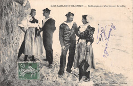 85-LES SABLES D OLONNE FOLKLORE SABLAISE ET MARINS -N°T5196-A/0151 - Sables D'Olonne