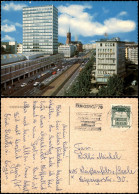 Düsseldorf Berliner Allee, Hochhaus Der Sparkasse, Strassen-Verkehr 1969 - Duesseldorf