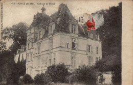 72 , Cpa  PONCE , 698 , Chateau De Poncé (0151.AOU.23) - Sonstige & Ohne Zuordnung