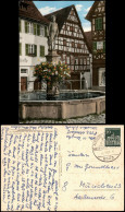 Ansichtskarte Dornstetten Stadtteilansicht, Marktbrunnen Partie 1968 - Other & Unclassified
