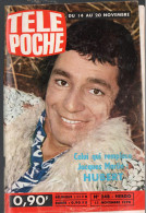Revue TELE POCHE N° 248 Novembre 1970 HUBERT En Couverture  (PPP47456 / 248) - Cinema/Televisione
