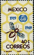 MEXICO 1969 50 ANIVERSARIO DE LA ORGANIZACION INTERNACIONAL DEL TRABAJO     ** - Messico