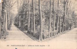 77-FONTAINEBLEAU ALLEES DU JARDIN ANGLAIS-N°T5199-A/0353 - Fontainebleau