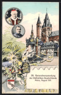 AK Mainz, 58. Generalversammlung Der Katholiken Deutschlands 1911  - Autres & Non Classés