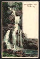 Künstler-AK Carl Biese: Triberg, Wasserfall Bei Triberg  - Other & Unclassified