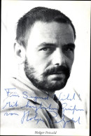 CPA Schauspieler Holger Petzold, Portrait, Autogramm - Acteurs