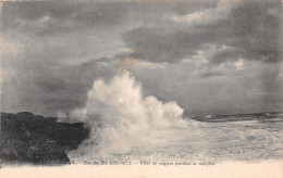 17-ILE DE RE EFFET DE VAGUES-N°T5200-B/0043 - Ile De Ré