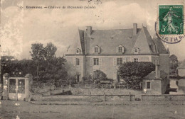 72 , Cpa  ECOMMOY , Chateau De Bezonnais , Façade  (0155.AOU.23) - Ecommoy