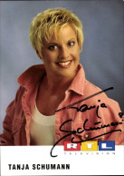 CPA Schauspielerin Tanja Schumann, Portrait, Autogramm, RTL - Acteurs