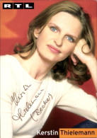 CPA Schauspielerin Kerstin Thielemann, Portrait, Autogramm, RTL - Acteurs