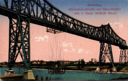 H2780 - Rendsburg Brücke Kaiser Wilhelm Kanal Mit Schwebefähre - M. Glückstadt & Münden - Ponts