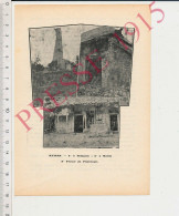 Photo Presse 1915 Ruines à Sompuis Mailly Ferme De Pimbrault ( Pimbraux ) 10 Aube Grande Guerre 14-18 - Non Classés
