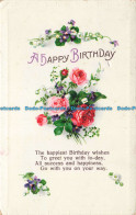 R663406 A Happy Birthday. The Happiest Birthday Wishes - World