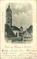 CPA Wangen Im Allgäu, Kirchturm, Häuser - Other & Unclassified