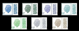 Great Britain United Kingdom 2022 King Charles III Definitives Set Of 7 Stamps MNH - Nuovi