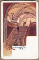 CPA SUISSE - BERNE - Kornhauskeller - Aufgang - TB PLAN DESSIN Grand Escalier Type GRUSS - Berna