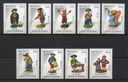 - MONACO N° 1437/45 Neufs ** MNH - Série LES SANTONS DE PROVENCE 1984 - Cote 18,50 € - - Unused Stamps