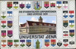 Studentika CPA Jena In Thüringen, Universität, Blason Der Studentischen Corporationen Und Vereine - Autres & Non Classés