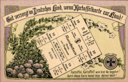 CPA Berlin, Gut Versorgt Im Deutschen Land, Wenn Kartoffelkarte Zur Hand, I. WK - Autres & Non Classés