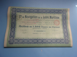 Cie De Navigation De La Loire Maritime (nantes) - Altri & Non Classificati