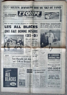 Journal L'EQUIPE 06-02-1964 Jeux Olympiques D'hiver INNSBRUCK  Sixten Jernberg Roi Du Ski De Fond  All Blacks Vainqueur - 1950 à Nos Jours