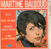 Disque De Martine Baujoud - Dalila - Disc'AZ EP 1 203 - France  1968 - Disco, Pop
