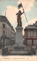 60-COMPIEGNE LA STATUE DE JEANNE D ARC-N°T5203-C/0357 - Compiegne