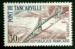 1959 FRANCE N 1215 - PONT DE TANCARVILLE - NEUF*/** - Ungebraucht