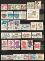 Lot De 62 Timbres Oblitérés Tchécoslovaquie 1980 / 1981 - Used Stamps