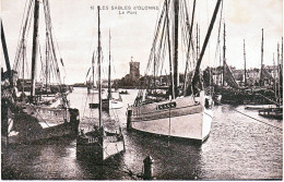 85 LES SABLES D'OLONNE Le Port Avec Voiliers - Sables D'Olonne