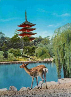 Japon - Nara Park - Sarusawa Pond - Biches - Nippon - Japan - CPM - Carte Neuve - Voir Scans Recto-Verso - Other & Unclassified