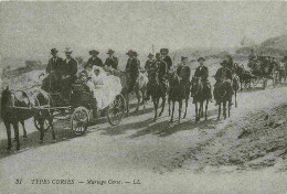 Reproduction CPA - 20 Corse - Types Corses - Mariage Corse - Folklore - Scènes Et Types - Série 1900 - 1905 Reproduction - Other & Unclassified