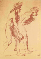 Art - Peinture - Raphael Sanzio - Disegno - Musée Du Louvre De Paris - Gravure - CPM - Voir Scans Recto-Verso - Peintures & Tableaux