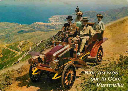 Automobiles - Corre 1904 Tonneau - Cote Vermeille - Descente Sur La Route En Corniche De Madeloch - Au Fond Banyuls Sur  - Voitures De Tourisme