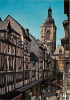 76 - Rouen - La Rue Du Gros-Horloge  Voie Piétonne - CPM - Voir Scans Recto-Verso - Rouen