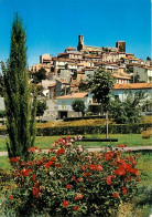 66 - Vernet Les Bains - Vue Générale - Vue Sur Le Vieux Village - Fleurs - CPM - Voir Scans Recto-Verso - Other & Unclassified