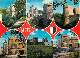 57 - Metz - Multivues - Vieilles Pierres - Blasons - Carte Neuve - CPM - Voir Scans Recto-Verso - Metz