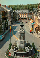 Belgique - Saint Hubert - Place Du Marché Et Monument Du Peintre Redouté - Automobiles - Carte Neuve - CPM - Voir Scans  - Saint-Hubert