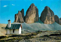 Italie - Dolomti - Tre Cime Di Lavaredo - Avec Petit Eglise - CPM - Voir Scans Recto-Verso - Other & Unclassified