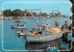 34 - Agde - Le Grau D'Agde Et Les Rives De La Tamarissière - Bateaux - CPM - Carte Neuve - Voir Scans Recto-Verso - Agde