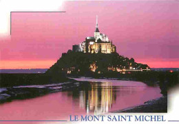 50 - Le Mont Saint Michel - Vue Générale - Coucher De Soleil - CPM - Voir Scans Recto-Verso - Le Mont Saint Michel