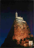 43 - Le Puy En Velay - Rocher Saint Michel - Chapelle Saint Michel - Vue De Nuit - CPM - Voir Scans Recto-Verso - Le Puy En Velay
