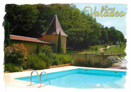 24 - Coux Et Bigaroque - Camping Les Valades - Piscine - CPM - Voir Scans Recto-Verso - Autres & Non Classés