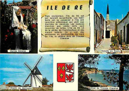 17 - Ile De Ré - Multivues - Folklore - Blasons - Moulin - Carte Neuve - CPM - Voir Scans Recto-Verso - Ile De Ré