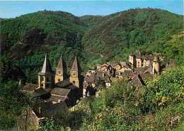 12 - Conques En Rouergue - Vue Plongeante Depuis Les Combes - Carte Neuve - CPM - Voir Scans Recto-Verso - Altri & Non Classificati