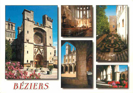 34 - Béziers - Cathédrale Saint-Nazaire - Multivues - CPM - Voir Scans Recto-Verso - Beziers