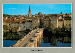 16 - Confolens - Le Pont-Vieux  - CPM - Voir Scans Recto-Verso - Confolens