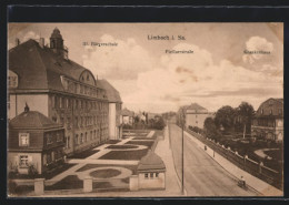 AK Limbach I. Sa., Pleissaerstrasse, Krankenhaus, III. Bürgerschule  - Sonstige & Ohne Zuordnung