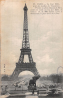 75-PARIS LA TOUR EIFFEL-N°T5203-H/0095 - Eiffelturm
